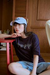 shesaidthat×common gull products. こんにちは、コーヒーでもどうですか?” flower tee ”