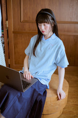 shesaidthat×common gull products. こんにちは、コーヒーでもどうですか?” stitch tee ”