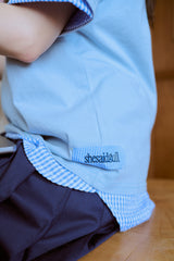 shesaidthat×common gull products. こんにちは、コーヒーでもどうですか?” stitch tee ”