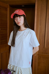 shesaidthat×common gull products. こんにちは、コーヒーでもどうですか?” stitch tee ”
