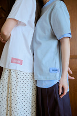 shesaidthat×common gull products. こんにちは、コーヒーでもどうですか?” stitch tee ”