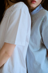 shesaidthat×common gull products. こんにちは、コーヒーでもどうですか?” stitch tee ”