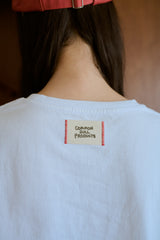 shesaidthat×common gull products. こんにちは、コーヒーでもどうですか?” stitch tee ”