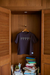 shesaidthat×common gull products. こんにちは、コーヒーでもどうですか?” flower tee ”