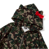 ×HELLO KITTY Eared Zip Hoodie