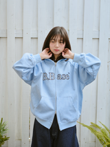 B.Base Assort Double-Zip Hoodie