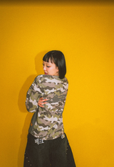 elderly couple thermal long Tee