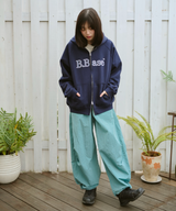 Ripstop Nylon Wide Pants