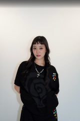 Round logo thermal Tee