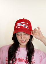 baseball logo cap