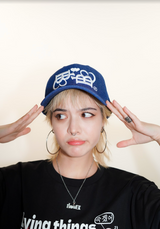 baseball logo cap