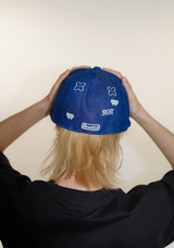 baseball logo cap