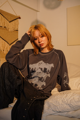 horse waffle thermal