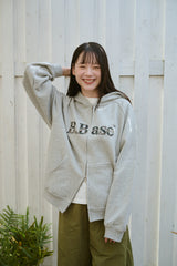 B.Base Assort Double-Zip Hoodie