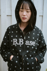 B.Base Assort Double-Zip Hoodie