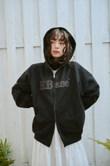 B.Base Assort Double-Zip Hoodie