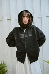 B.Base Assort Double-Zip Hoodie