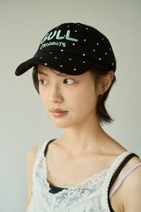 Rihikikomori-cap (polka dots)