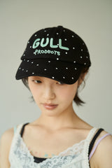 Rihikikomori-cap (polka dots)