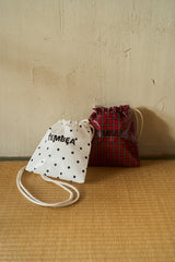 【TEMBEA✖common gull products.】巾着POCHETTE