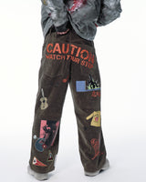 EX-JUMPSUIT TROUSERS (WITH EMBLEM)