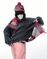 HEART PRINTED CREWNECK SWEAT