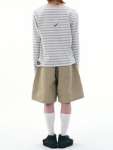 MULTI BORDER L/S TEE