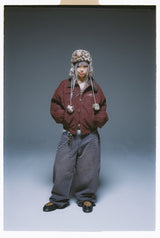 No Drag Slub Buggy Denim Pants