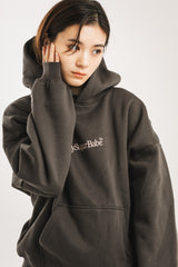 針跡返回徽標連帽衫