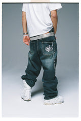 King Logo Vintage Tapered Pants