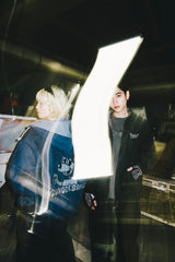 Youngersong × 센티미터 데님 까마귀 재킷