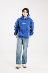 針跡返回徽標連帽衫