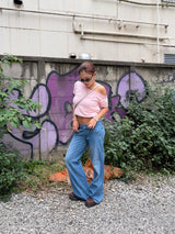 EYELET OFF-SHOULDER TOPS