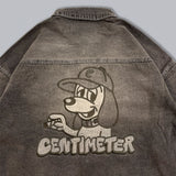 CMT 통치자는 데님 L/S 셔츠를 씻었습니다