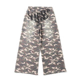 over dye universal logo wide sweat pants