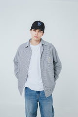 連鎖徽標條紋襯衫