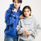 針跡返回徽標連帽衫