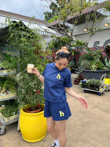 h flower logo short sleeve set up