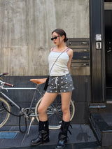 STAR PRINT SHORTS