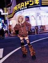 Faux Fur Leg Warmer【9090 girl】