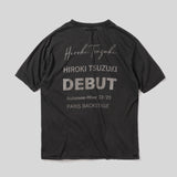 【HIROKI TSUZUKI】DEBUT T-SHIRT (CHARCOAL)