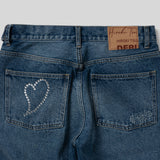 【HIROKI TSUZUKI】RHINESTONE PANTS