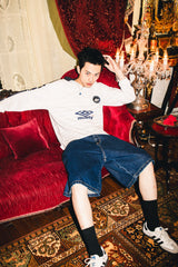 9090 × UMBRO STRIPE L/S Game Shirt