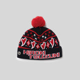 HEART JACQUARD BEANIE