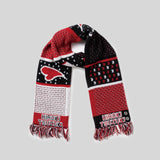 HEART JACQUARD SCARF