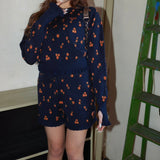 【jouetie×HTH】フリルフラワーニットTOPS