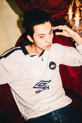 9090 × UMBRO STRIPE L/S Game Shirt