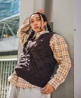 縫jacquard針織背心