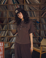 random teleco western polo shirt