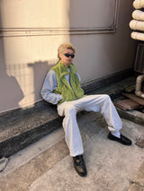 가짜 모피 조끼